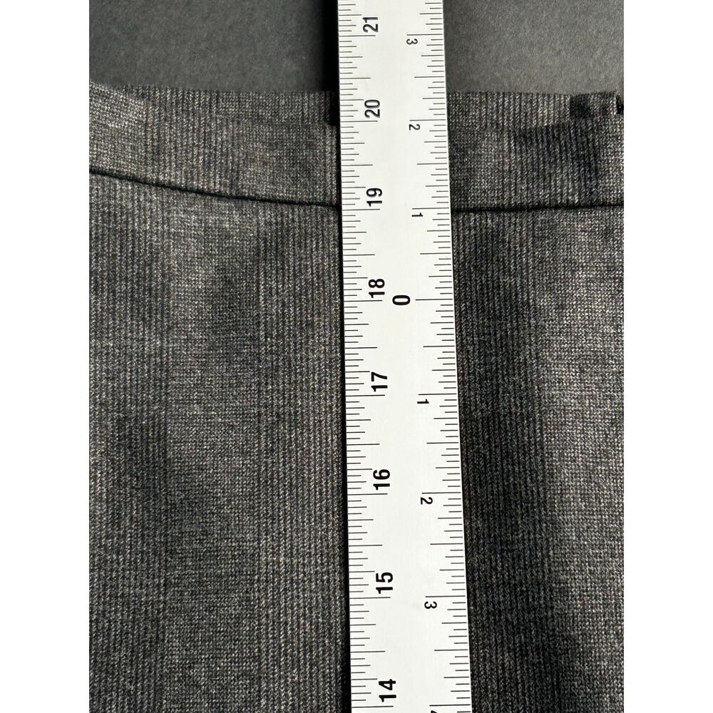 United Colors of Benetton Women's Gray Pinstripe Pencil Skirt US 4 IT 40 - Picture 10 of 12